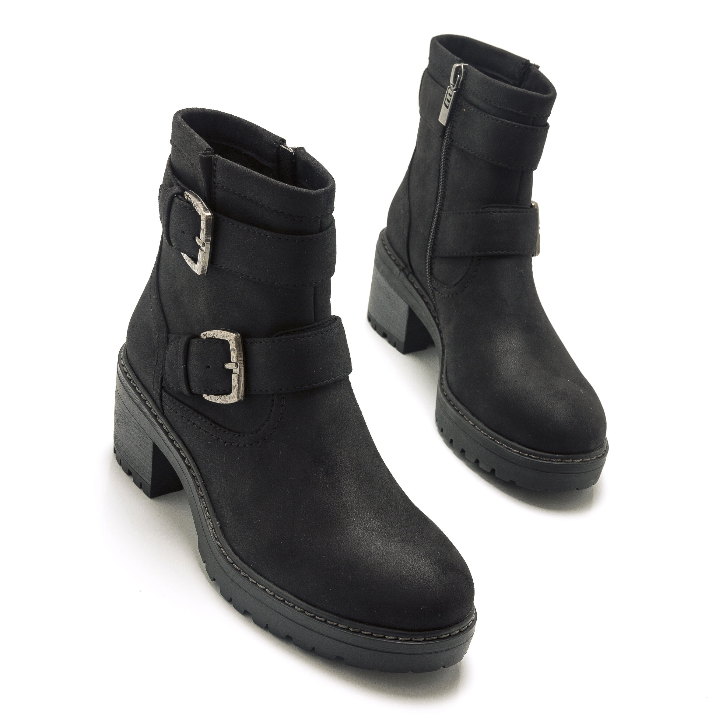 Botines discount moteros mujer